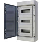 Coffret de Distribution Étanche 3 X 12 Modules IP65 Coffret de Distribution Étanche 3 X 12 Modules IP65