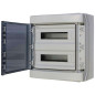 Coffret de Distribution Étanche 2 X 18 Modules IP65 Coffret de Distribution Étanche 2 X 18 Modules IP65