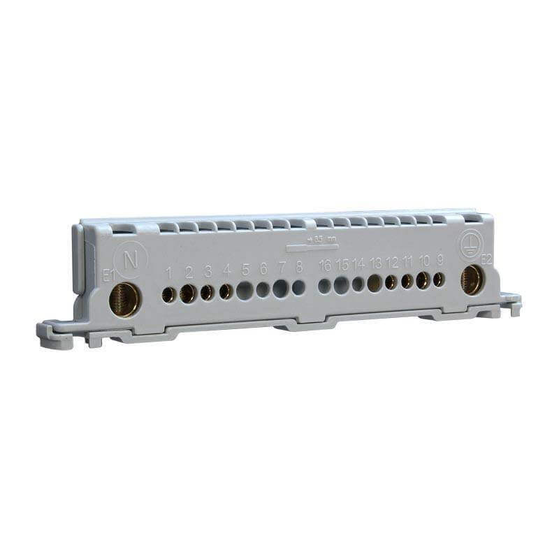 Bornier pour Coffret IP55 8 modules Bornier pour Coffret IP55 8 modules
