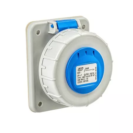 Prise de  Courant  Européenne 2P+T 32A - 220V