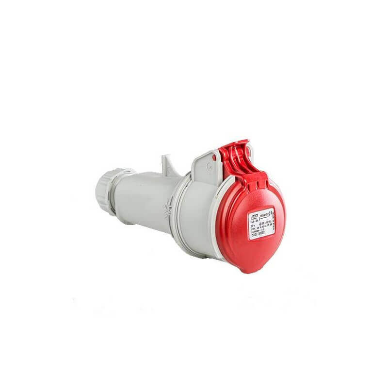 Fiche femelle 3P+N+T 16A -380V - IP44 Fiche femelle 3P+N+T 16A -380V - IP44
