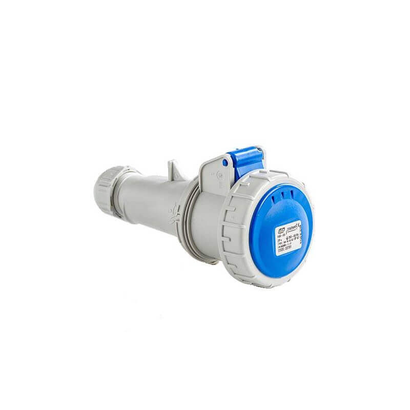 Fiche femelle 2P+T 32A - 230V - IP67 Fiche femelle 2P+T 32A - 230V - IP67