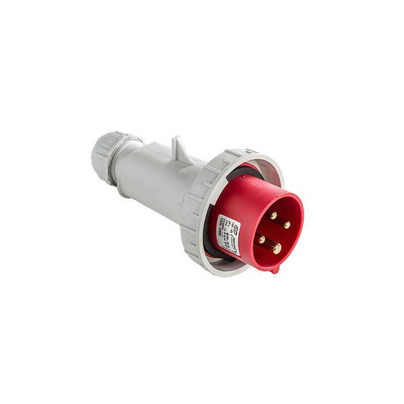 Fiche mâle 3P+T 63A - 380V - IP67 Fiche mâle 3P+T 63A - 380V - IP67