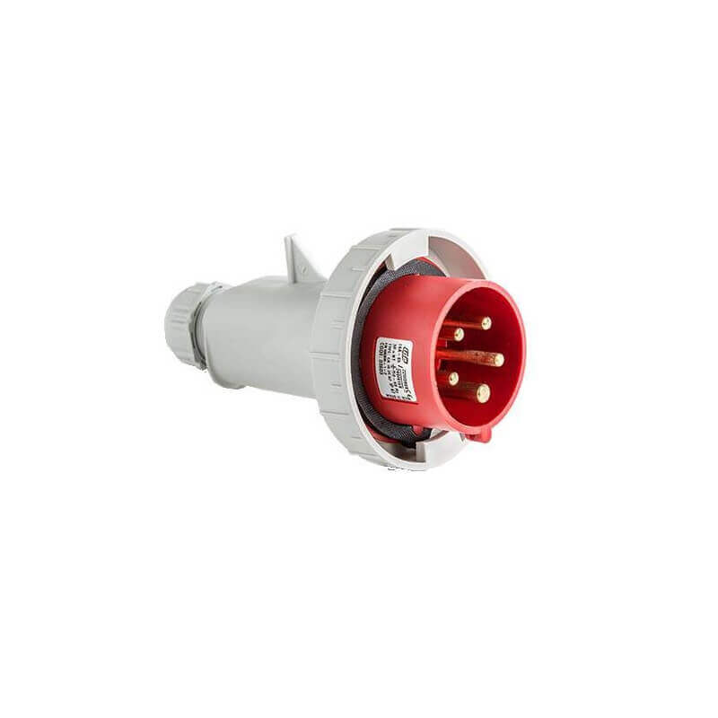 Fiche mâle 3P+N+T 16A - 380V - IP67 Fiche mâle 3P+N+T 16A - 380V - IP67
