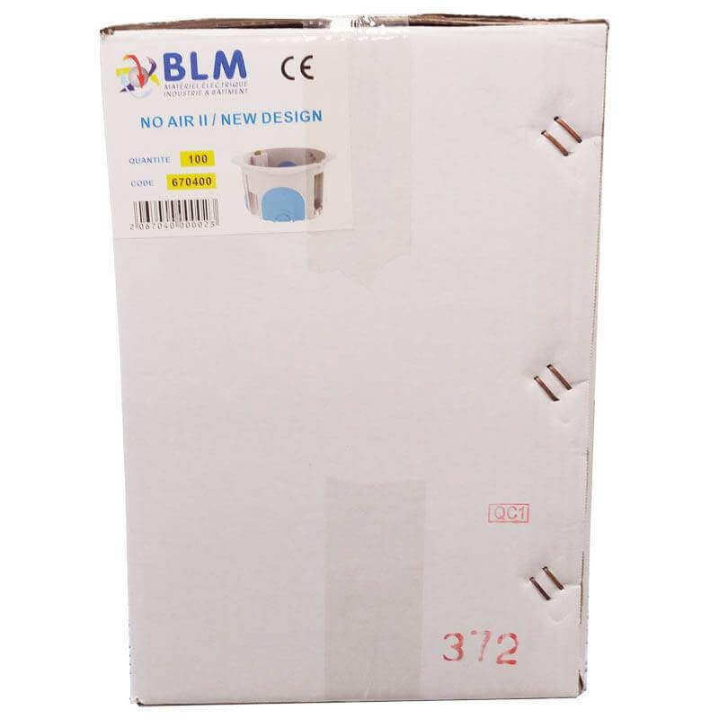 Lot de 100 Boîtes d'encastrement simple BBC Lot de 100 Boîtes d'encastrement simple BBC