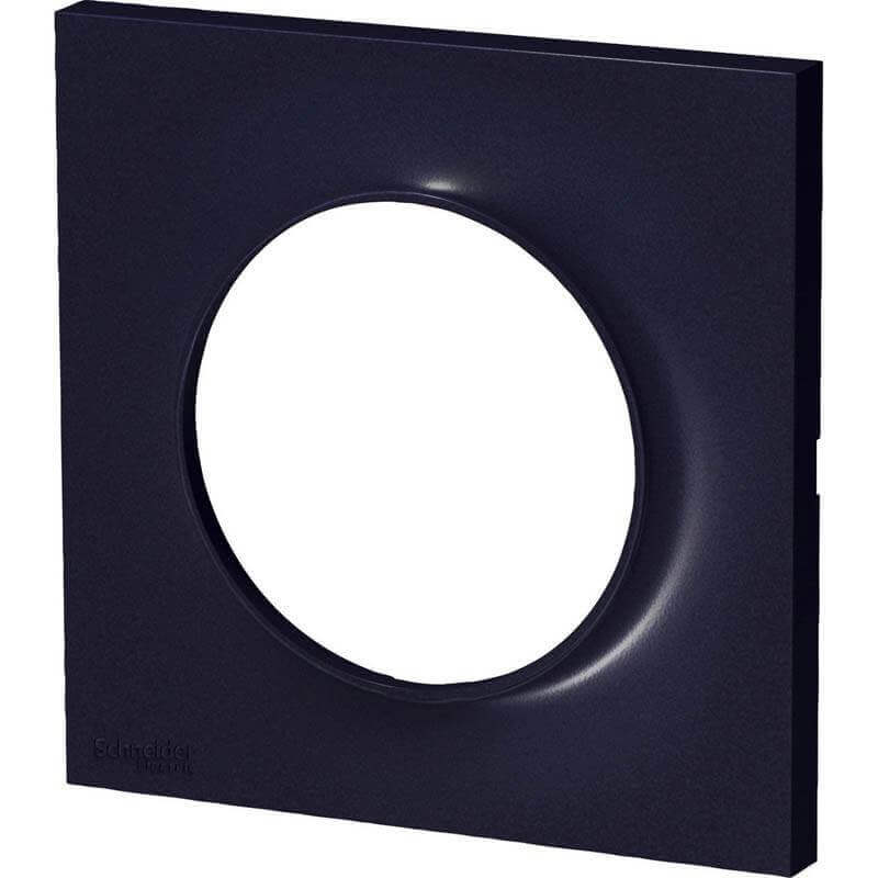 Schneider Odace Plaque Simple Anthracite Schneider Odace Plaque Simple Anthracite