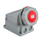 Prise de Courant Européenne socle 3P+T 63A - 380V IP 67 Prise de Courant Européenne socle 3P+T 63A - 380V IP 67