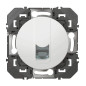 Prise blindée RJ45 catégorie6 FTP Dooxie finition blanc Prise blindée RJ45 catégorie6 FTP Dooxie finition blanc
