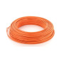 Fil rigide HO7VU - 1,5mm² Orange par 100m Fil rigide HO7VU - 1,5mm² Orange par 100m