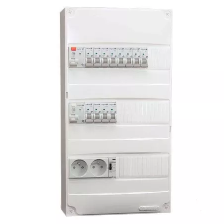 Tableau électrique équipé 35 m² + chauffage