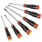 Jeu de 6 tournevis S1 fente et Phillips® Jeu de 6 tournevis S1 fente et Phillips®