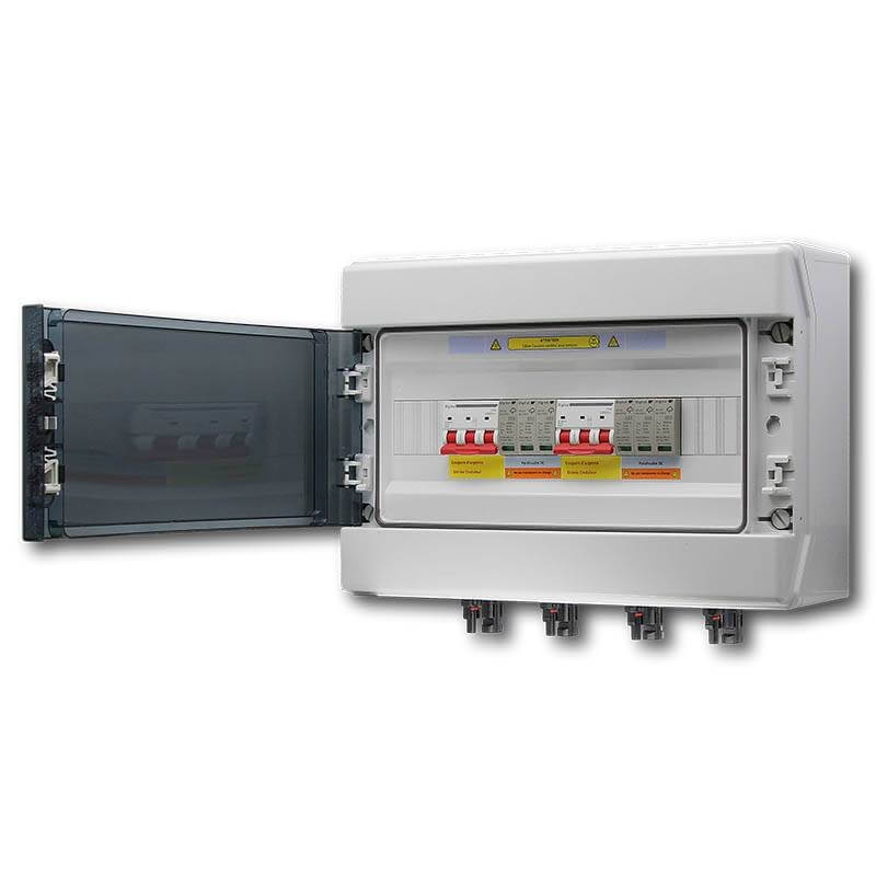 Coffret Photovoltaïque DC double tracker Coffret Photovoltaïque DC double tracker
