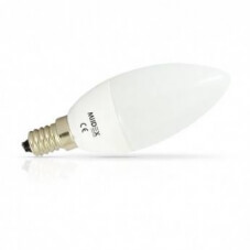 Ampoule LED E14 Flamme 6W 4000K Blister x 2