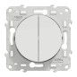 Schneider Odace Double Bouton Poussoir Schneider Odace Double Bouton Poussoir