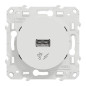 Schneider Odace prise alimentation chargeurs USB blanche - sortie 5V, 1A Schneider Odace prise alimentation chargeurs USB blanche - sortie 5V, 1A