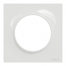 Plaque Simple Blanc