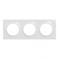 Plaque Triple Blanc