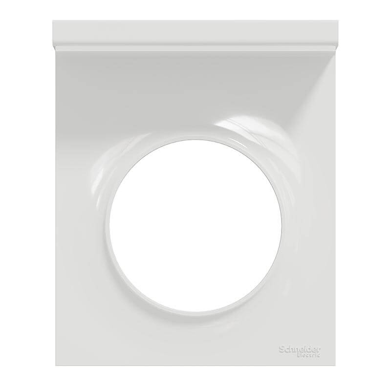 Schneider Odace Plaque Simple Blanc support téléphone mobile Schneider Odace Plaque Simple Blanc support téléphone mobile