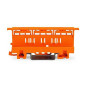 Adaptateur de fixation sur rail DIN pour borne 221 Wago 4mm² Adaptateur de fixation sur rail DIN pour borne 221 Wago 4mm²