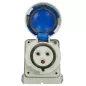 Prise de Courant Européenne socle 2P+T 16A - 220V IP 67 Prise de Courant Européenne socle 2P+T 16A - 220V IP 67
