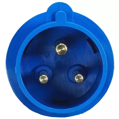 Fiche mâle 2P+T 16A - 230V - IP44