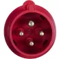 Fiche mâle 3P+T 32A - 380V - IP44 Fiche mâle 3P+T 32A - 380V - IP44