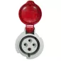 Fiche femelle 3P+T 32A - 380V - IP44 Fiche femelle 3P+T 32A - 380V - IP44