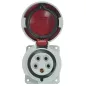 Prise de Courant Européenne socle 3P+N+T 32A - 380V IP 67 Prise de Courant Européenne socle 3P+N+T 32A - 380V IP 67