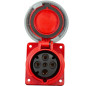 Prise de Courant Européenne Encastrable 3P+T 63A - 380V - IP 67 Prise de Courant Européenne Encastrable 3P+T 63A - 380V - IP 67