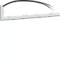 Bande Lumineuse Hager Gallery pour Plaque 2 poste