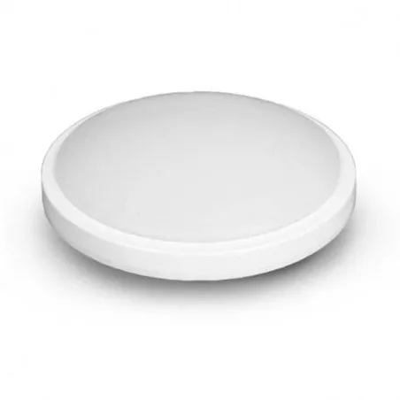 Plafonnier LED Blanc Ø280 18W 4000K IP65