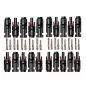 Lot de 10 paire de connecteur photovoltaïque MC4 4 à 6mm Lot de 10 paire de connecteur photovoltaïque MC4 4 à 6mm