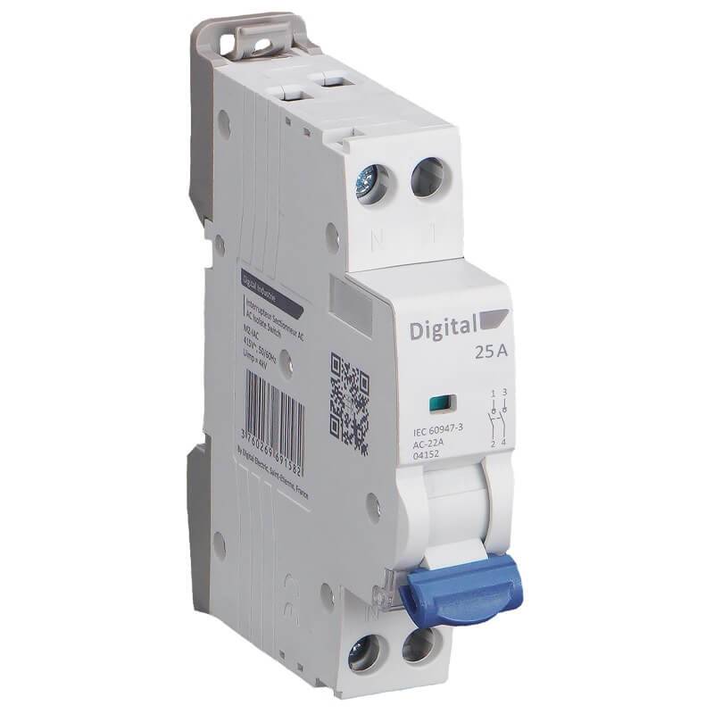 Interrupteur Sectionneur Bipolaire 20A Interrupteur Sectionneur Bipolaire 20A