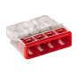 Borne de raccordement Wago COMPACT 4 conducteurs X100 Borne de raccordement Wago COMPACT 4 conducteurs X100
