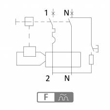 Disjoncteur différentiel VIJJI P/N 20A type A pour prise renforcée