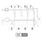 Disjoncteur Différentiel Tétrapolaire 32A - 30mA Type AC Disjoncteur Différentiel Tétrapolaire 32A - 30mA Type AC