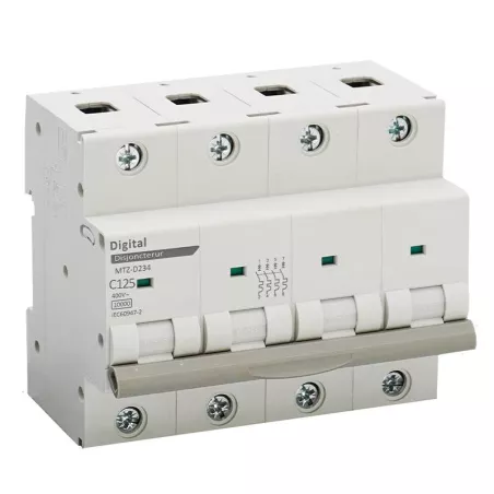 Disjoncteur Tétrapolaire 125A - 10KA