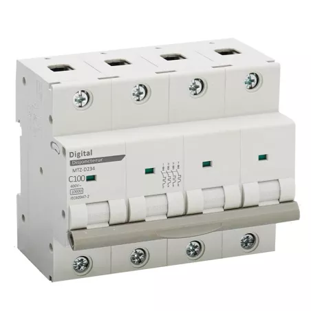Disjoncteur Tétrapolaire 100A - 10KA