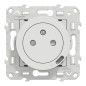 Schneider Odace Prise de courant 2P+T affleurante + USB 10.5W Schneider Odace Prise de courant 2P+T affleurante + USB 10.5W