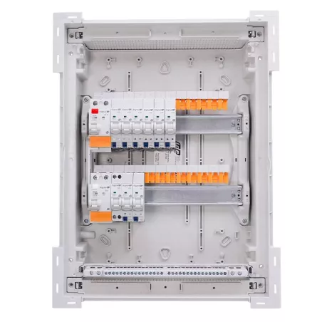 Tableau Electrique Encastré Pré câblé -35m²