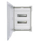 Coffret encastré IP40 2 X 14 avec Porte Tôle Coffret encastré IP40 2 X 14 avec Porte Tôle