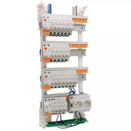 Tableau électrique équipé T5-T6 avec chauffage
