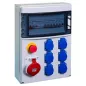 Coffret de Chantier 6 prises 2P+T - 1 X 3P+N+ T 16A Coffret de Chantier 6 prises 2P+T - 1 X 3P+N+ T 16A