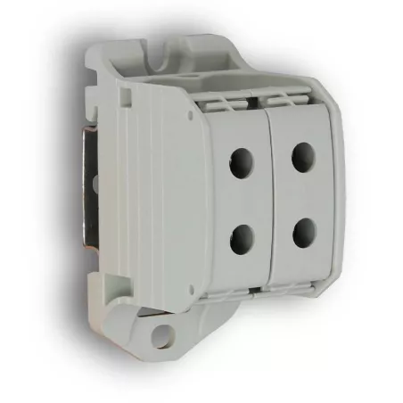 Bloc de distribution 4pts 50mm² Gris