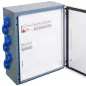 Coffret de Chantier Métallique 6 prises 2P+T - 1 X 3P+T 16A - 1 X 3P+T 32A Coffret de Chantier Métallique 6 prises 2P+T - 1 X 3P+T 16A - 1 X 3P+T 32A