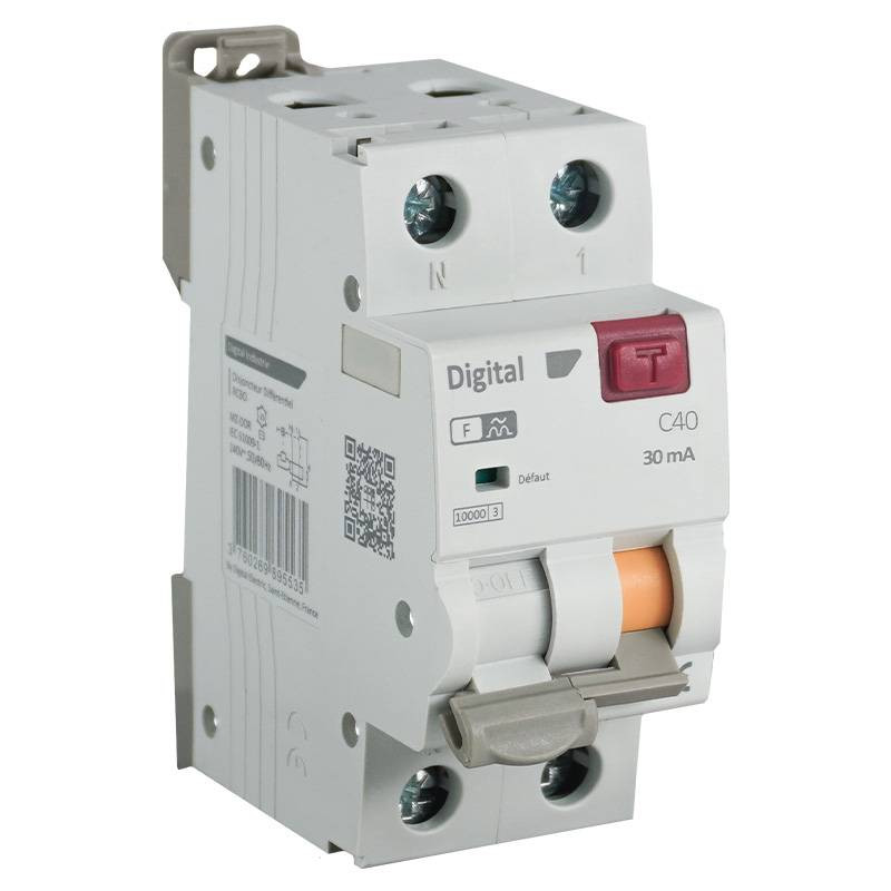Disjoncteur Differentiel 40A - 30mA Type F Disjoncteur Differentiel 40A - 30mA Type F