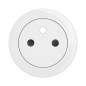 Enjoliveur pour prise de courant 2P+T Surface Confort Céliane - Blanc Enjoliveur pour prise de courant 2P+T Surface Confort Céliane - Blanc
