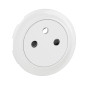 Enjoliveur pour prise de courant 2P+T Surface Confort Céliane - Blanc Enjoliveur pour prise de courant 2P+T Surface Confort Céliane - Blanc