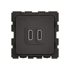 Prise 2 USB Type-C + Céliane - 20W