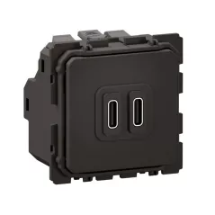 Prise 2 USB Type-C + Céliane - 20W